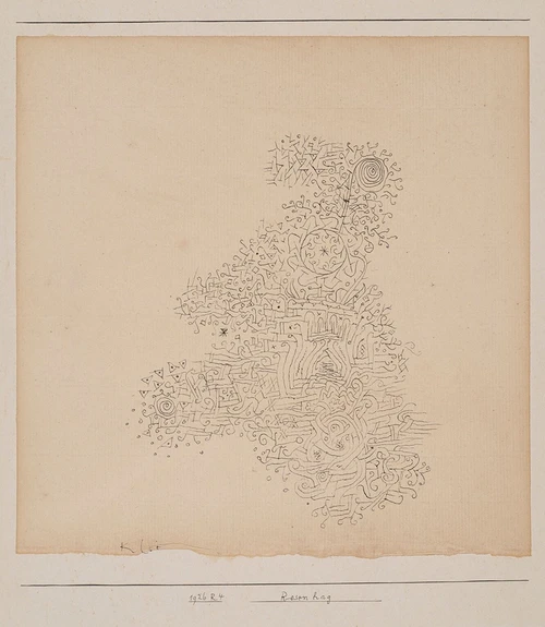 Rosenhag  Poster Print by Paul Klee