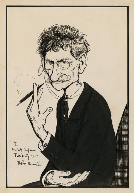 Self-Portrait  Poster Print by Peter Sheaf Hersey Newell