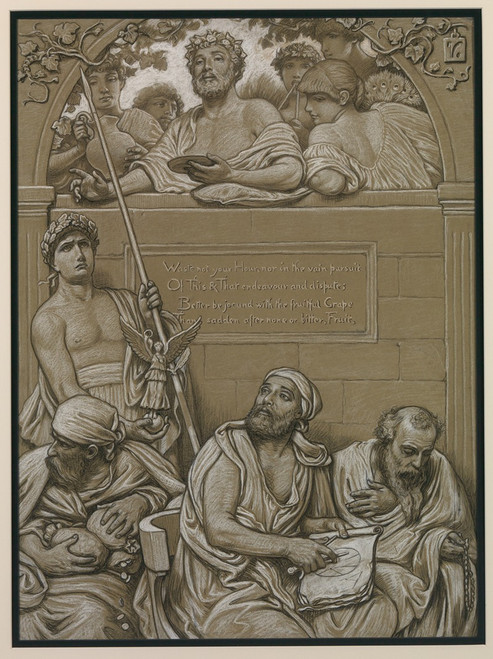 Frontispiece  Poster Print by Elihu Vedder