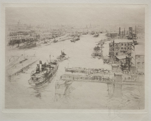 The Tyne Poster Print by William Walcot