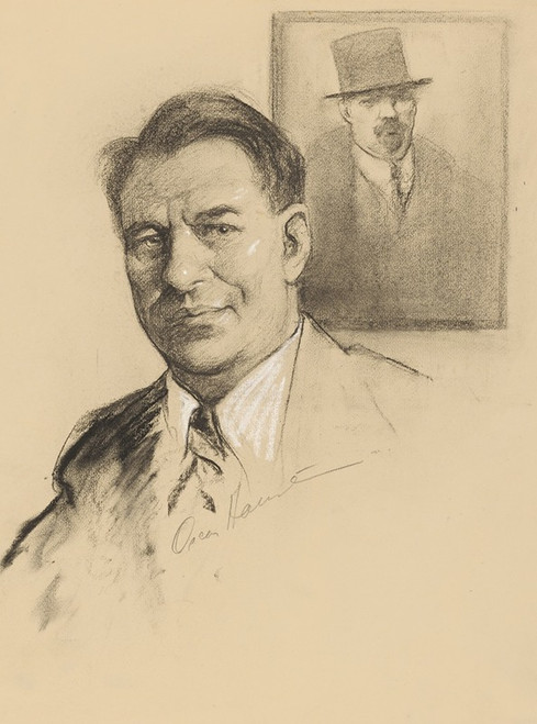 Oscar Hammerstein II  Poster Print by Samuel Johnson Woolf