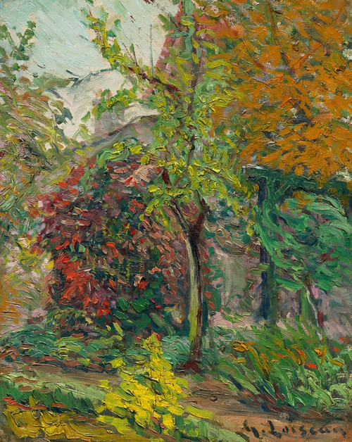 Maison √† la campagne  Poster Print by Gustave Loiseau
