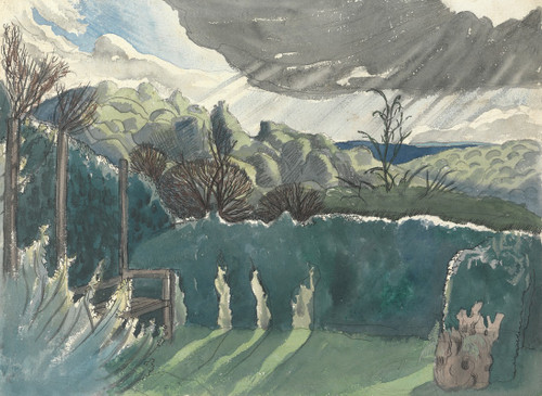 Landscape Poster Print by Paul Nash