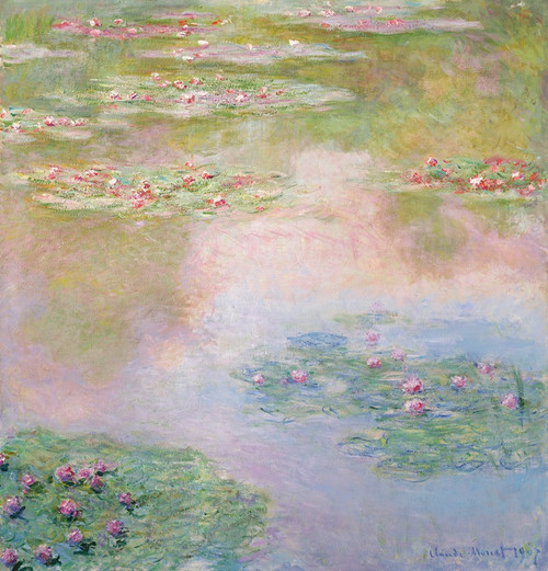 Nymph√É¬©as  Poster Print by Claude Monet