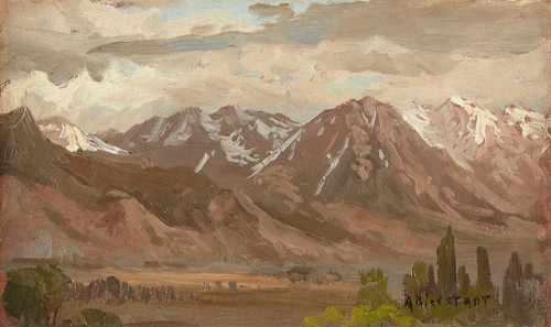 Montana Landscape Poster Print by Albert Bierstadt