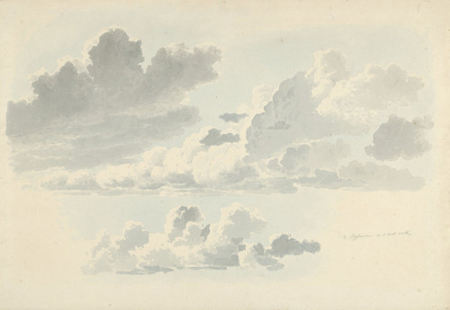 Wolkenstudies  Poster Print by Josephus Augustus Knip