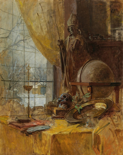 Atelieransicht Poster Print by Carl Moll