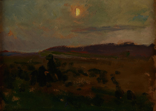 Moonrise  Poster Print by Jan Stanislawski