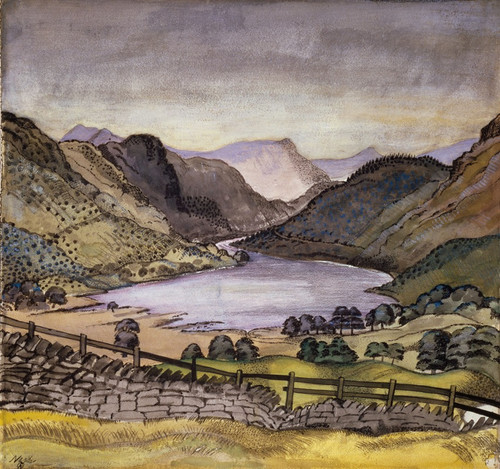 Thirlmere  Poster Print by Paul Nash