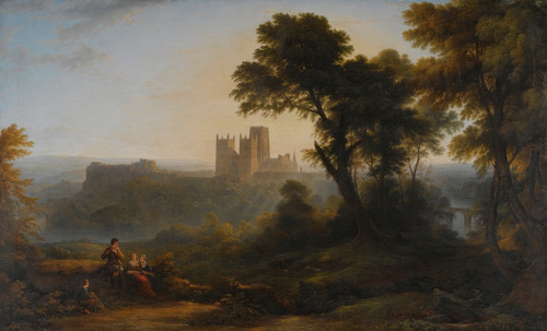 Durham Cathedral Poster Print by John Glover