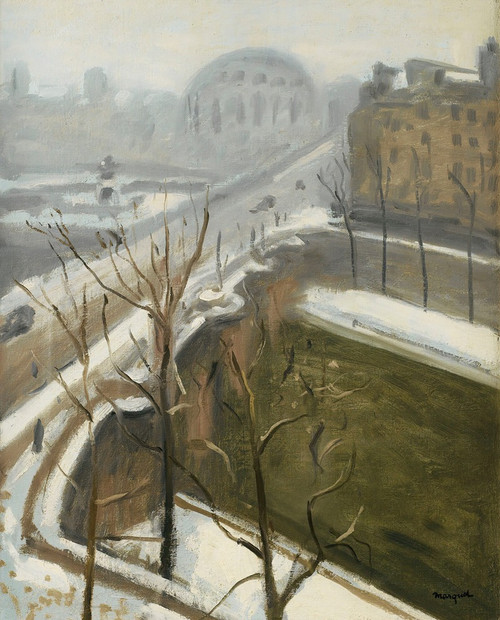 Paris, Pont Neuf, Fin De La Neige  Poster Print by Albert Marquet