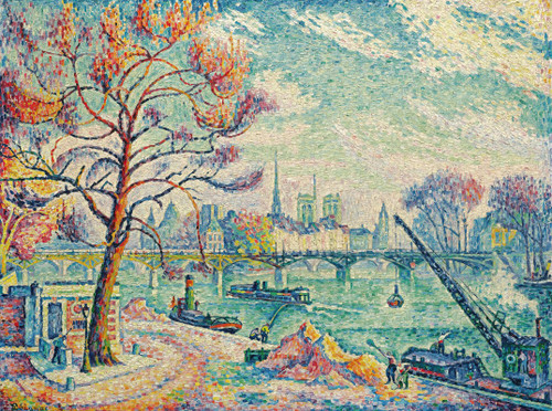 Pont Des Arts   Poster Print by Paul Signac