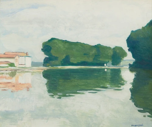 Samois, L√¢‚Ç¨‚Ñ¢ile  Poster Print by Albert Marquet