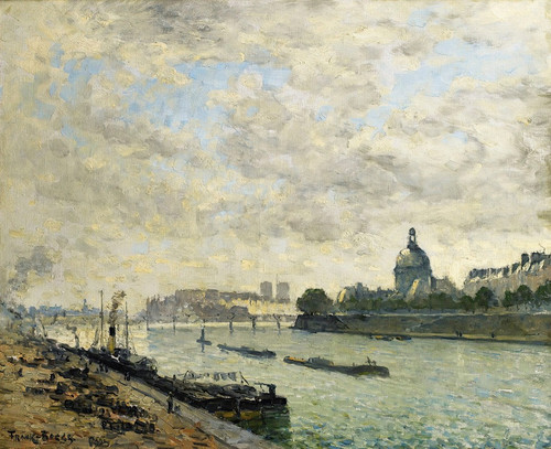 The Banks Of The Seine, Paris Poster Print by Frank Myers Boggs