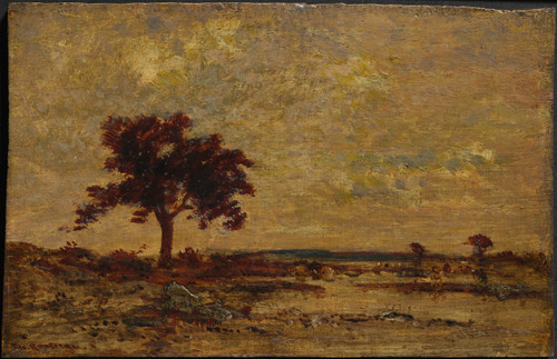Marshlands  Poster Print by Th√É¬©odore Rousseau
