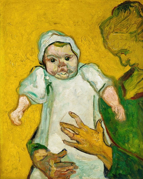 Madame Roulin and Her Baby  Poster Print by Vincent van Gogh