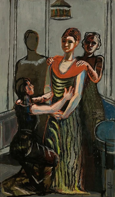 Syersker  Poster Print by Per Krohg