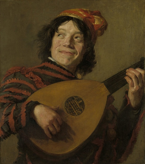 The Lute Player  Poster Print by After Frans Hals