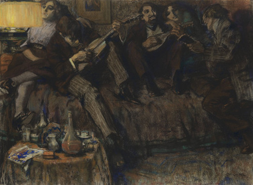 Boh‚îú¬øme  Poster Print by Leo Gestel
