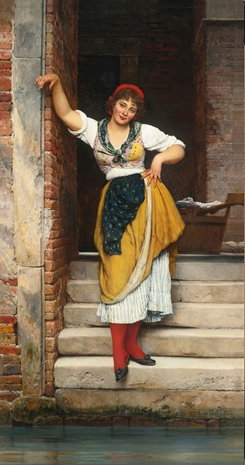 Ninetta  Poster Print by Eugen von Blaas