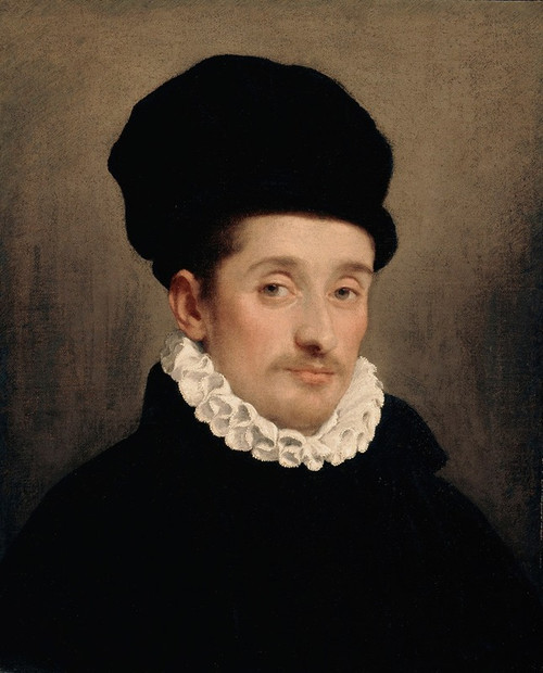Portrait of a Man  Poster Print by Giovanni Battista Moroni
