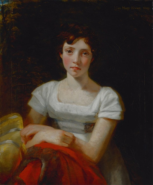 Mary Freer  Poster Print by John Constable