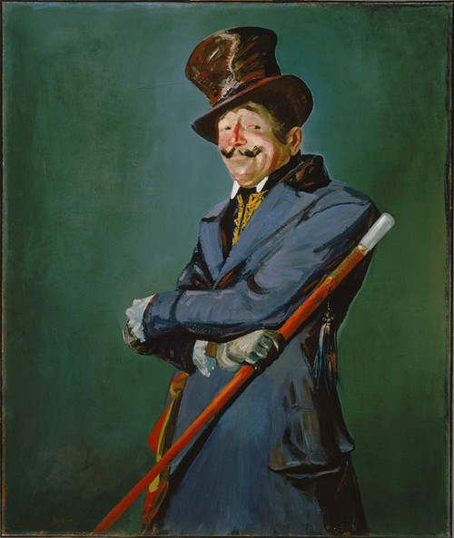 Otis Skinner as Col. Philippe Bridau Poster Print by George Luks
