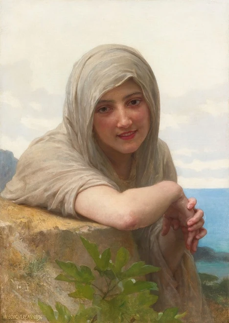 Souvenir  Poster Print by William Bouguereau
