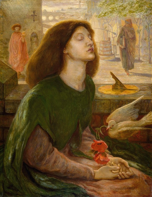 Beatrix  Poster Print by Dante Gabriel Rossetti