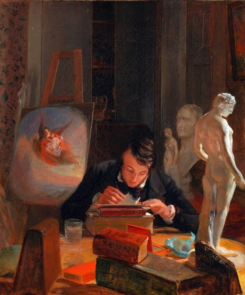 Portrait of Godfrey Frankenstein  Poster Print by John Frankenstein