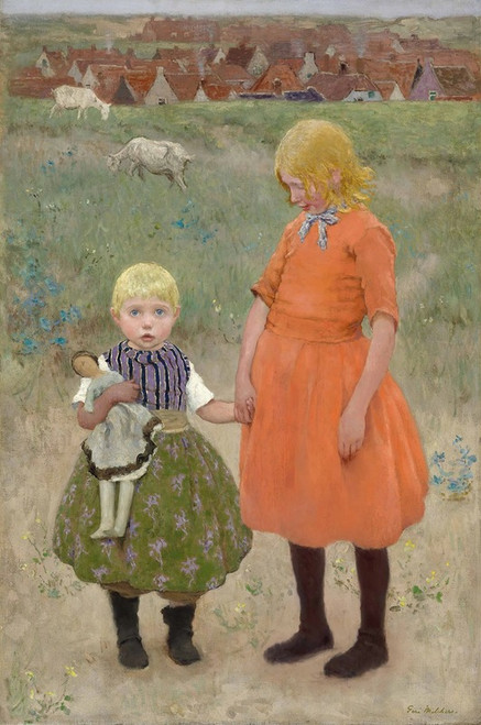 The Sisters  Poster Print by Gari Melchers