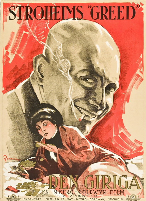 Greed  Poster Print by Eric Rohman