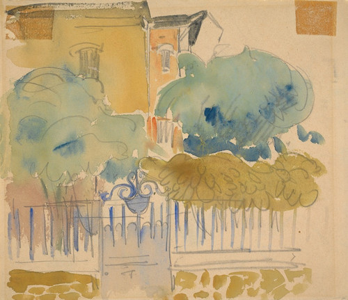 Maison de Campagne  Poster Print by Jean Hippolyte Marchand