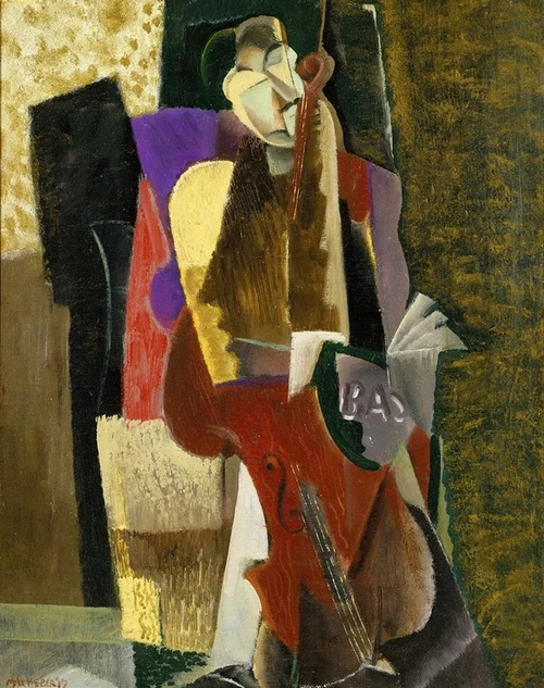 The Cellist  Poster Print by Max Weber