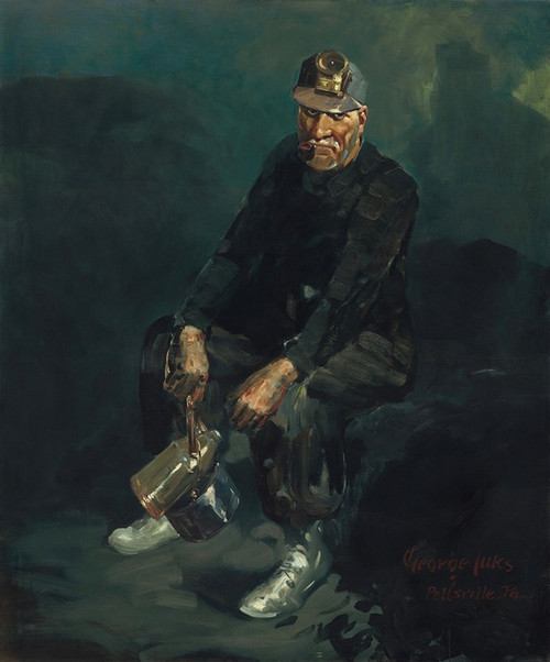 The Fire Boss Poster Print by George Luks