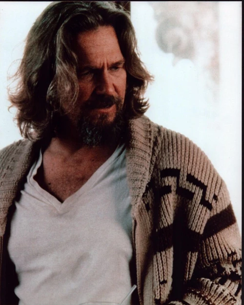 Jeff Bridges Wearing Shirt And Sweater In The Big Lebowski Photo Print - Item # MVM01888