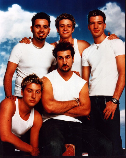 Nsync In Front Of Clouds Photo Print