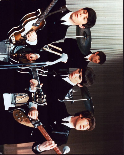 The Beatles Performing Photo Print