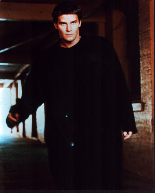 David Boreanaz In Black Trench Coat Photo Print