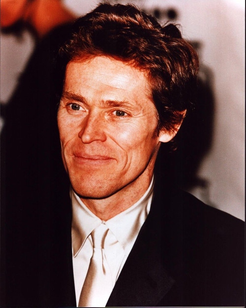 Willem Dafoe In Suit With Silk Shirt And Tie Photo Print
