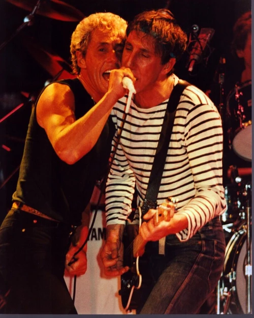 Roger Daltrey And Pete Townshend Of The Who On Stage Photo Print - Item # MVM02773