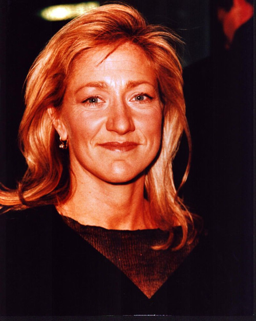 Edie Falco Close Up In Black Sweater Photo Print