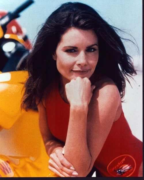 Yasmine Bleeth Posed For Baywatch Photo Print