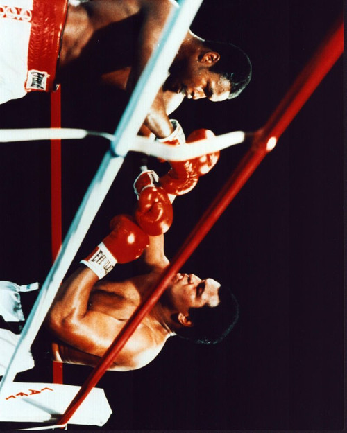 Larry Holmes And Muhammad Ali Boxing Photo Print