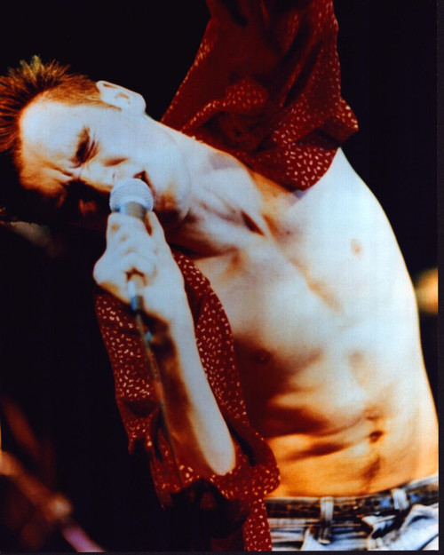 Morrissey Singing With Arm Up Photo Print