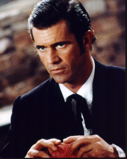 Mel Gibson Close Up With Cards In Maverick Photo Print