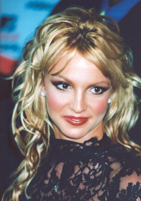 Britney Spears Closeup In Black Lace Top Photo Print - Item # PIC00832