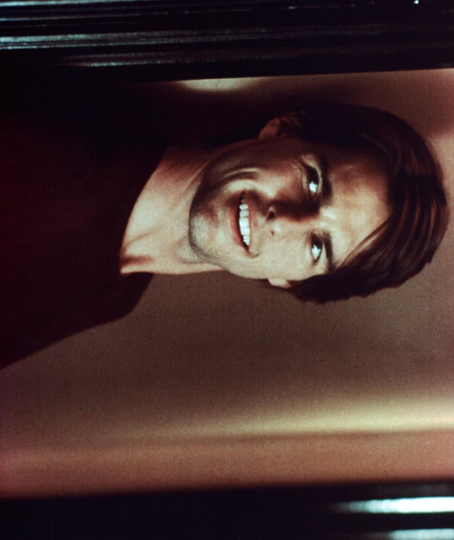 Tom Cruise Smiling Leaning On Wall Photo Print