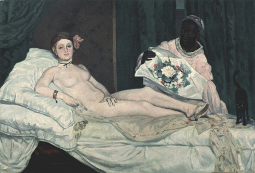 Olympia Poster Print by   douard Manet