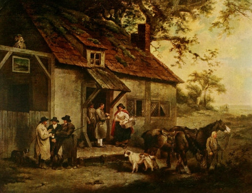 George Morland 1907 The Fox Inn Poster Print by  George Morland - Item # VARPPHPDA64549